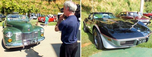Murici e seu Cadillac (e) e o Corvette Série Especial
