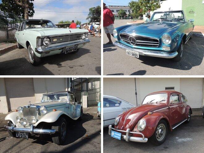 Opala, Mercedes Benz, Fusca e MP Lafer foram alguns dos veículos em exposição