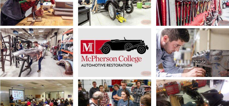 McPherson College restauradores de carros antigos
