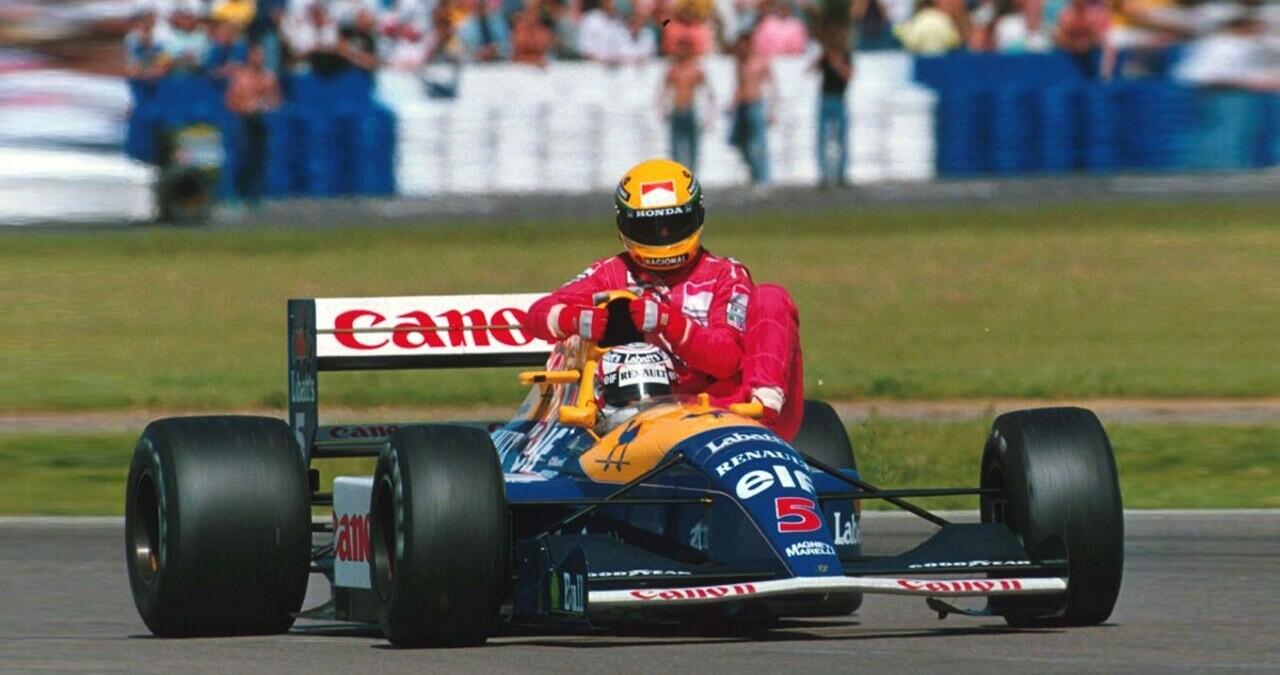 Mansell pôs à venda a coleção de carros de corrida