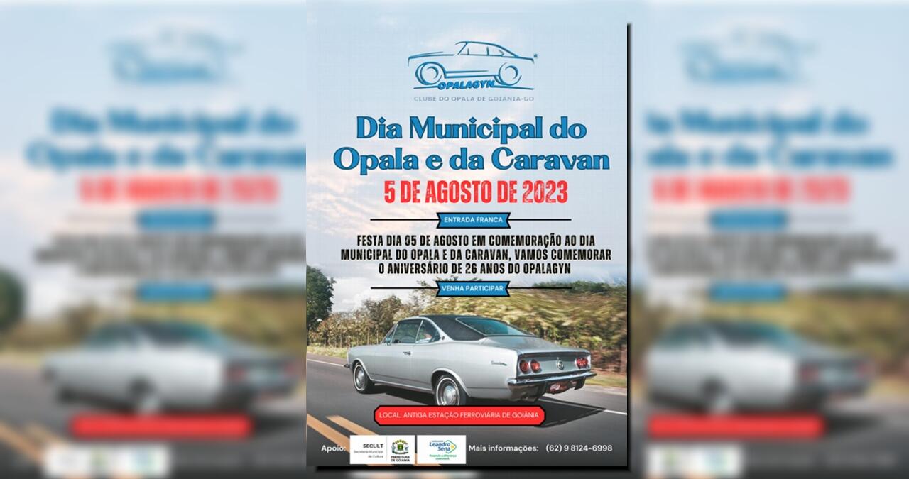 Comemoração ao Dia Municipal do Opala/Caravan e Aniversário do Opalagyn em Goiânia, GO