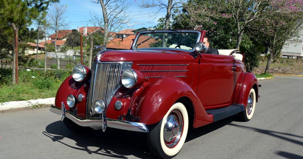 Ford Modelo 18 Cabriolet 1936: conheça o carro-destaque do 30º Encontro Sul-Brasileiro de Veículos Antigos