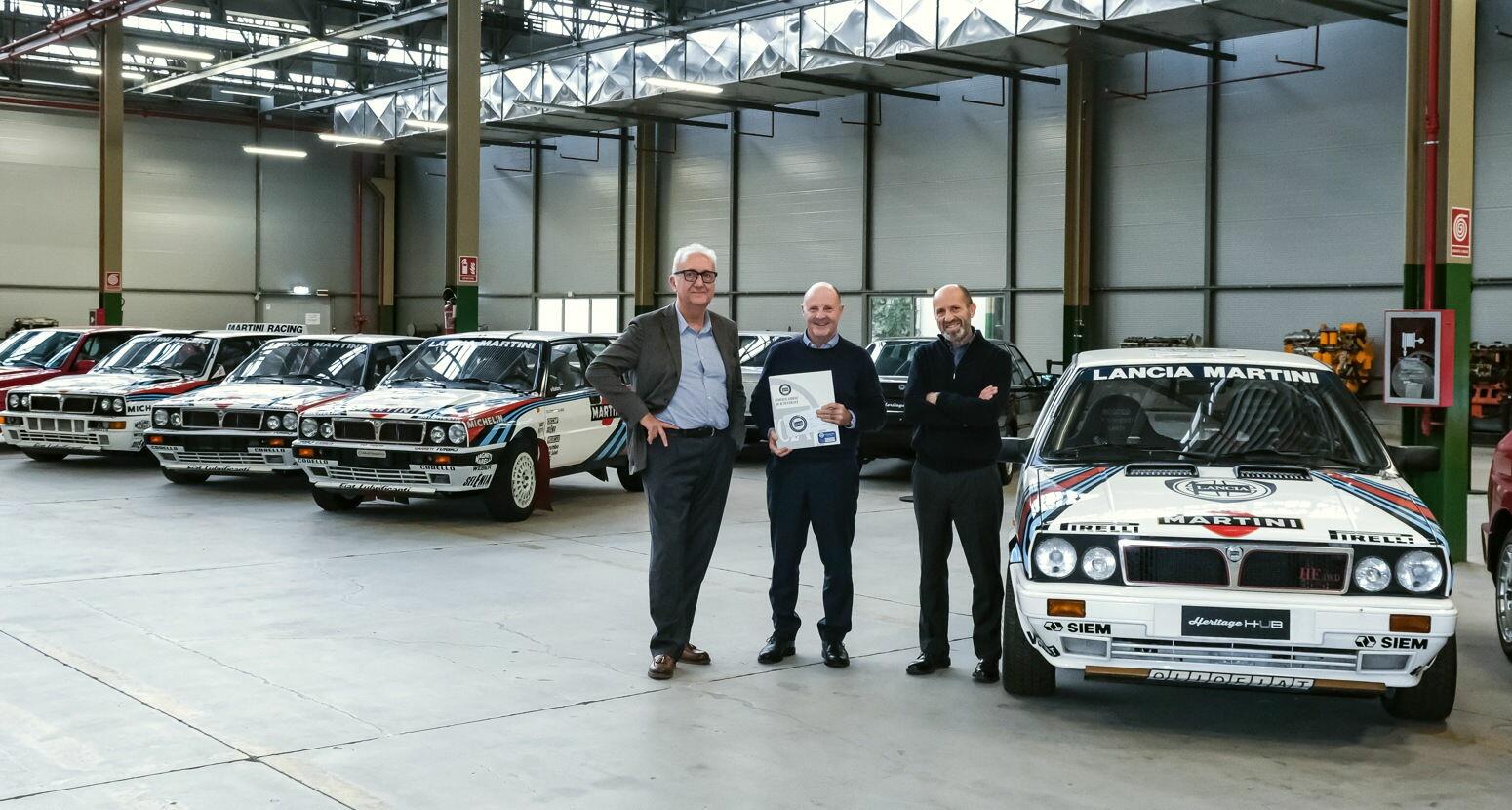 Lancia e Heritage Stellantis certificam o Lancia Delta de Miki Biasion