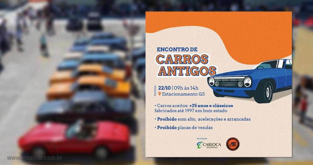 Curitiba recebe encontro de carros clássicos em novembro