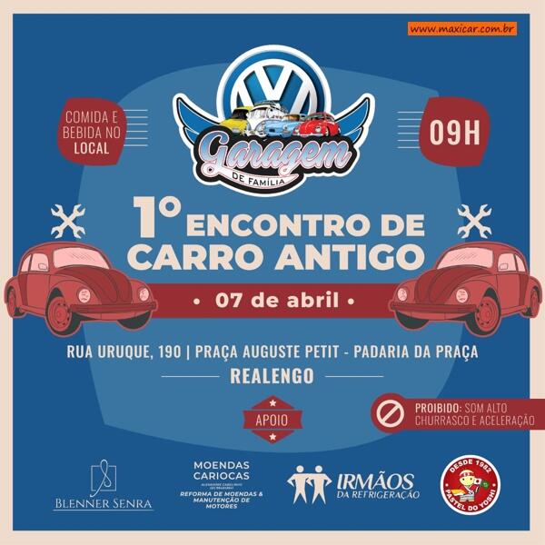 1º Encontro de Carro Antigo – Rio de Janeiro, RJ • 7/4/2024