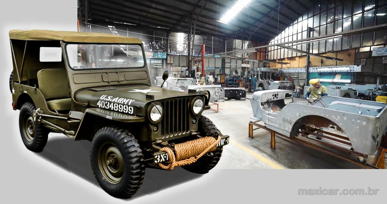 Conheça a empresa que ainda fabrica todas as peças para Jeeps dos anos 1940 e 1950