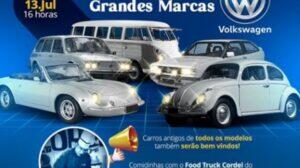 Exposição de Carros Antigos, Grandes Marcas e Edição Volkswagen