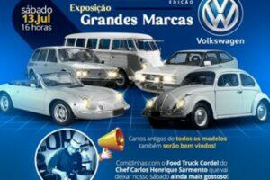 Exposição de Carros Antigos, Grandes Marcas e Edição Volkswagen