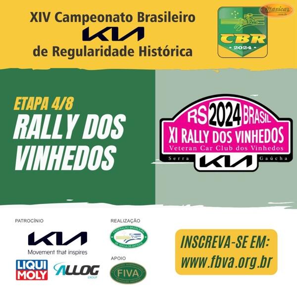 XI Rally dos Vinhedos – Bento Gonçalves, RS • 13/7/2024