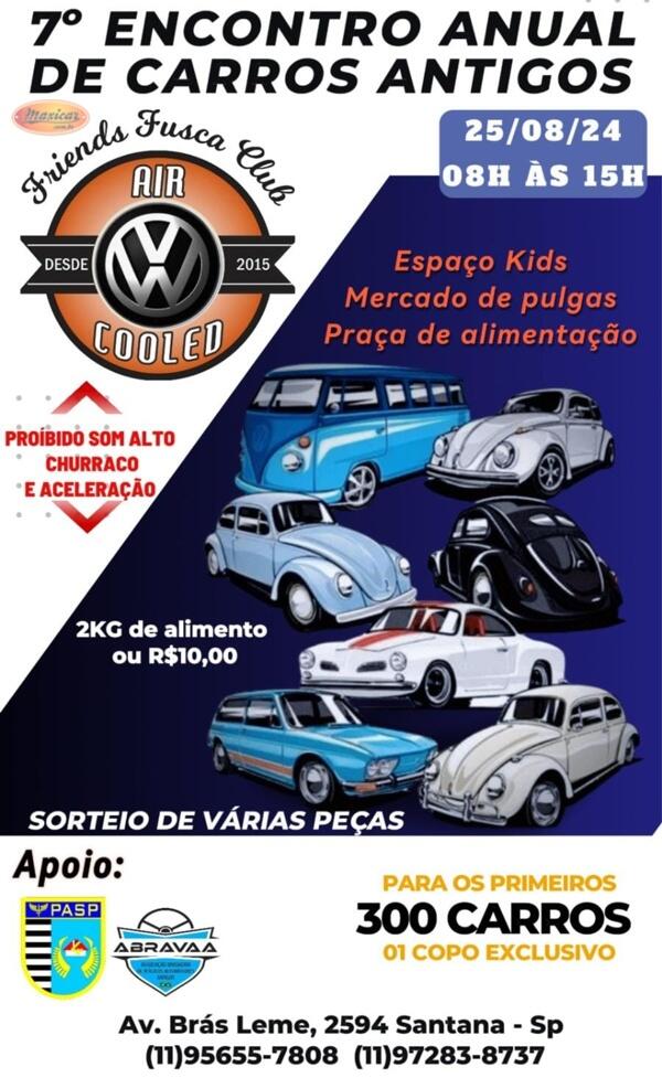 7º Encontro Anual de Carros Antigos de Santana