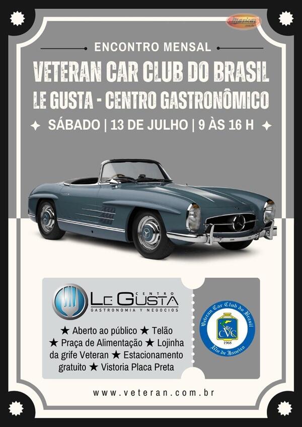 Encontro Mensal Veteran Car Club do Brasil