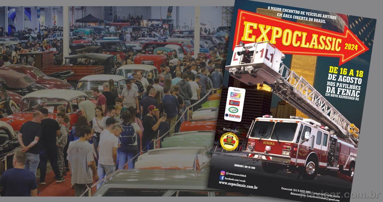 Expoclassic 2024 espera reunir 1.200 veículos antigos