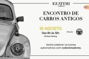 Encontro de Carros Antigos no Shopping Iguatemi Campinas