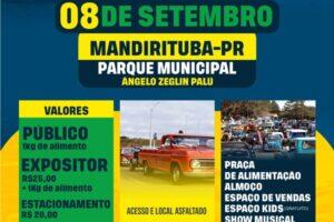 8º Encontro de Veículos Antigos em Mandirituba