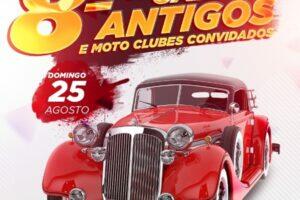 8º Encontro de Carros Antigos e Moto Clubes convidados do Shopping Pórtico