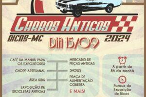 3º Encontro de Carros Antigos em Bicas