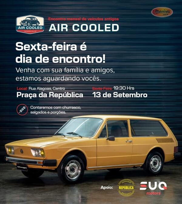 Encontro Mensal de Veículos Antigos Air Cooled