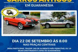 8º Encontro de Carros Antigos em Guaranésia