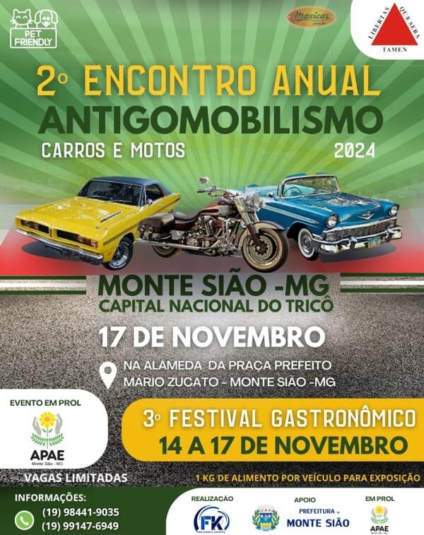 2º Encontro Anual de Antigomobilismo em Monte Sião