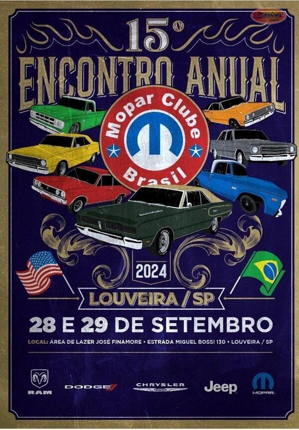 15º Encontro Anual Mopar Clube Brasil