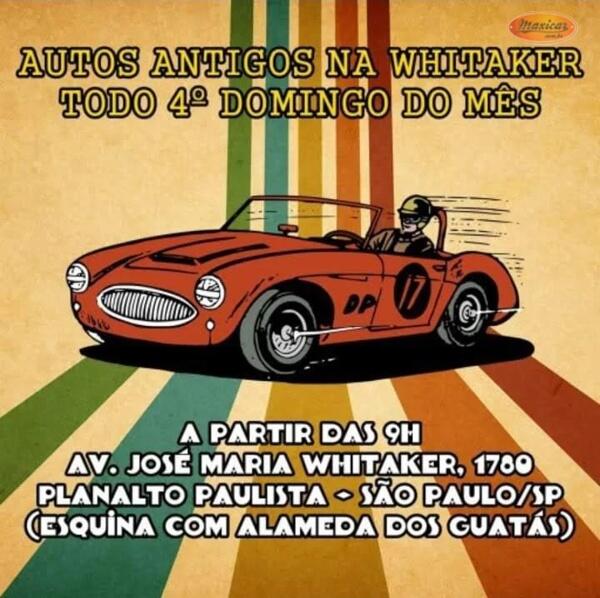 Autos Antigos na Whitaker