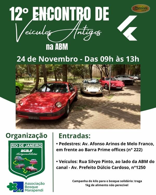 12º Encontro de Veículos Antigos na ABM