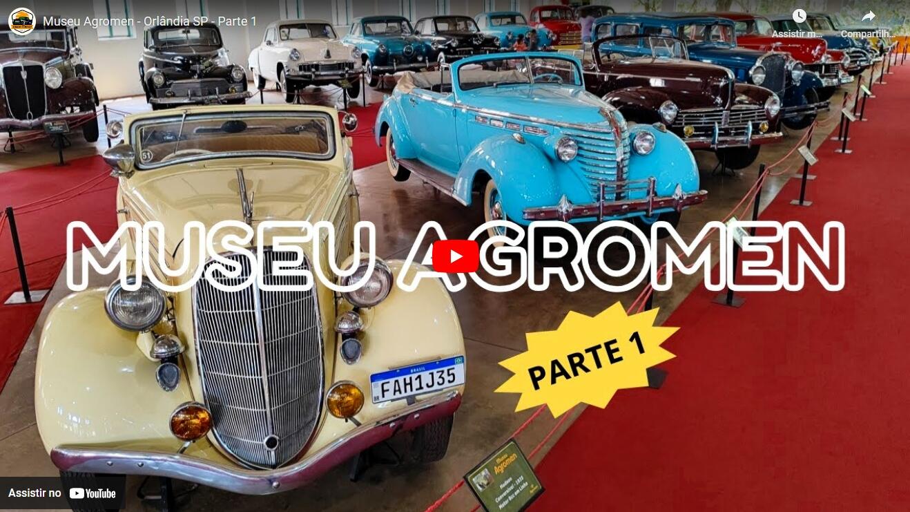 Assista! Visita ao Museu Agromen de carros e tratores – Parte 1