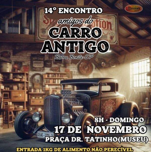 14º Encontro Amigos do Carro Antigo em Barra Bonita