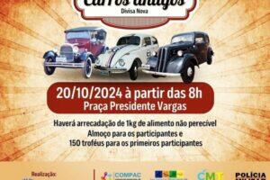 9º Encontro de Carros Antigos em Divisa Nova