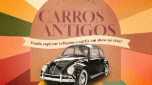 1º Encontro de Carros Antigos no Santo Mercado em Santo Amaro