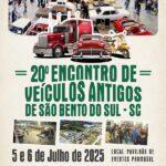 20º Encontro de Veículos Antigos de São Bento do Sul