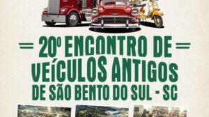 20º Encontro de Veículos Antigos de São Bento do Sul