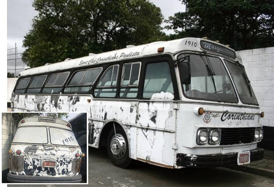 ônibus do Corinthians