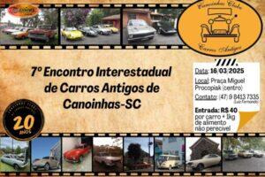 7° Encontro de Carros Antigos de Canoinhas