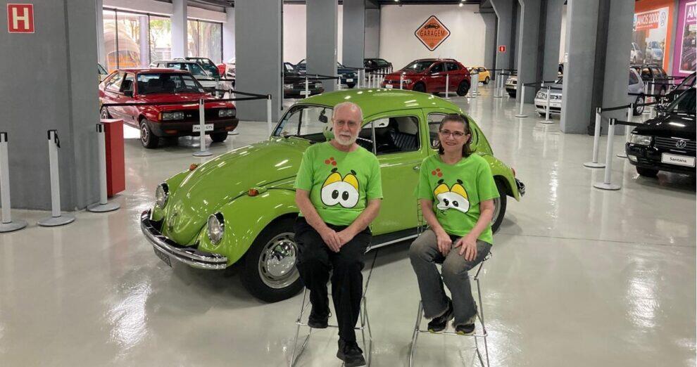 Fusca 'Horácio' recebe o Certificado de Veículos Clássicos VW de número 1000