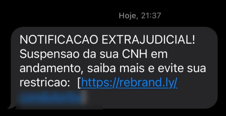 golpe da suspensão da CNH