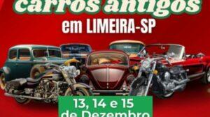 Encontro Anual de Carros Antigos em Limeira