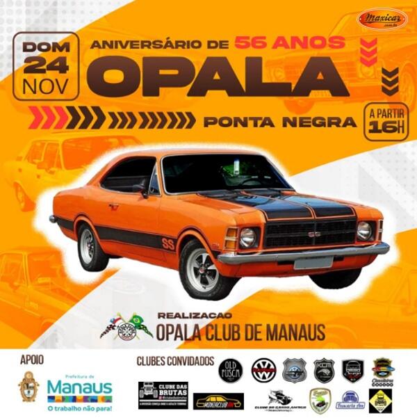 Aniversário de 56 anos do Chevrolet Opala