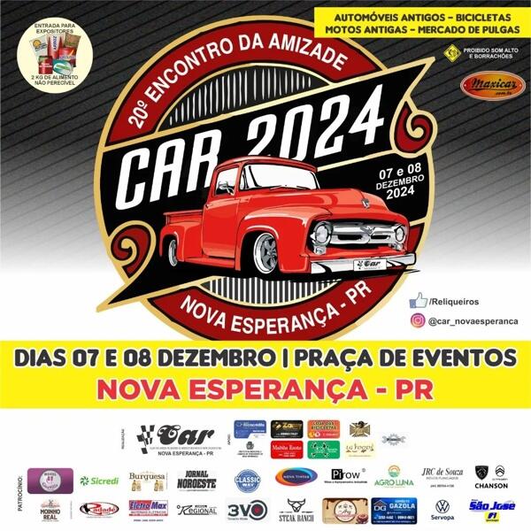 20º Encontro da Amizade Car 2024