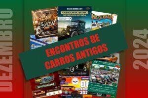 Encontros de carros antigos de dezembro