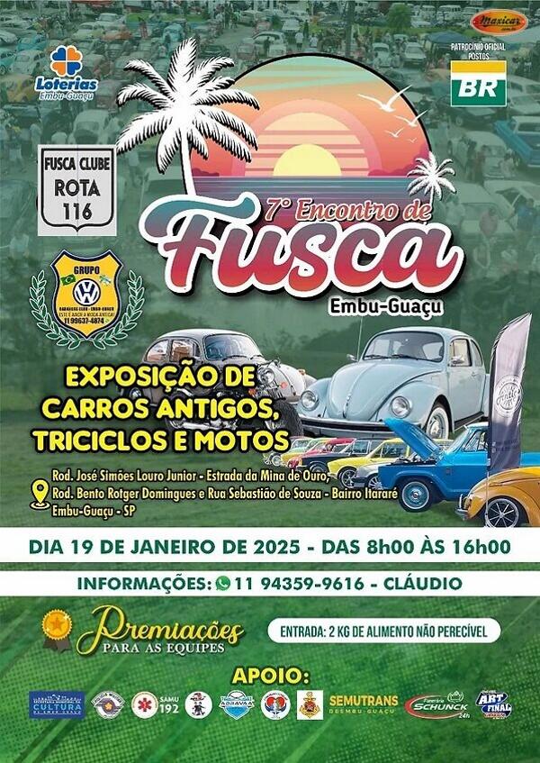 7° Encontro de Fusca em Embu-Guaçu