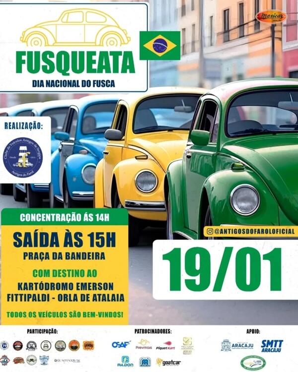 Fusqueata - Dia Nacional do Fusca