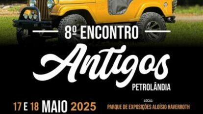 8º Encontro de Carros Antigos de Petrolândia