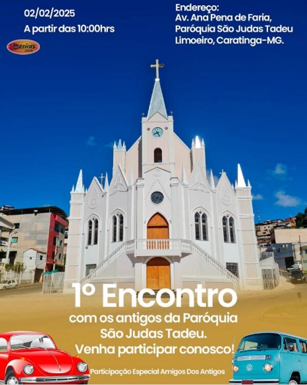 1º Encontro com os antigos da Paróquia São Judas Tadeu