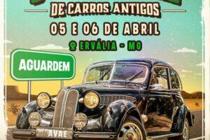 6º Encontro de Carros Antigos em Ervália