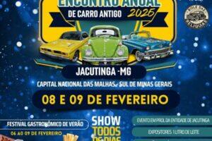 Encontro Anual de Carros Antigos em Jacutinga