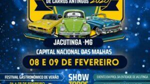 Encontro Anual de Carros Antigos em Jacutinga