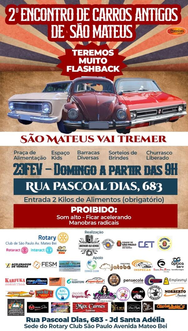 2º Encontro de Carros Antigos de São Mateus