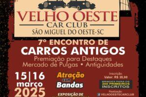 7º Encontro de Carros Antigos de São Miguel do Oeste