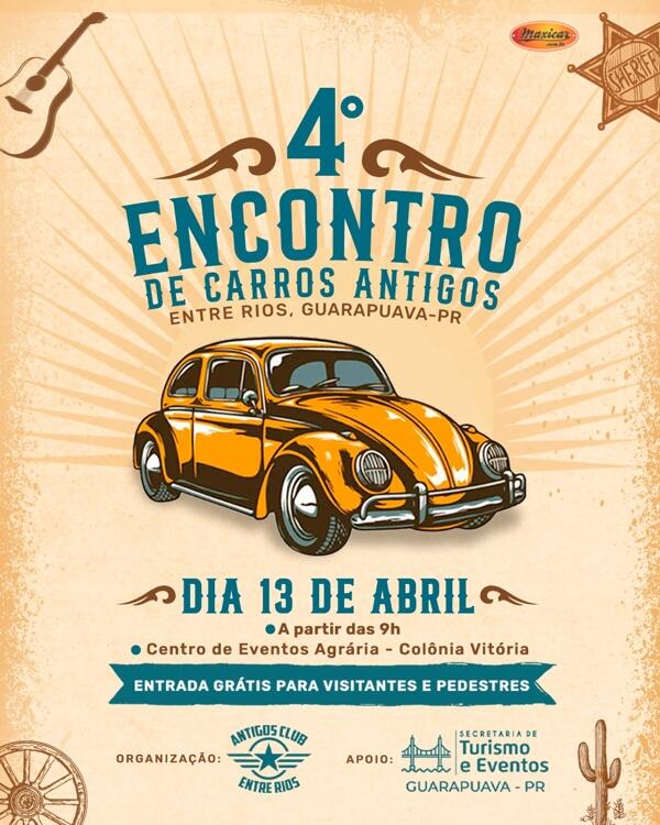 4º Encontro de Carros Antigos Entre Rios